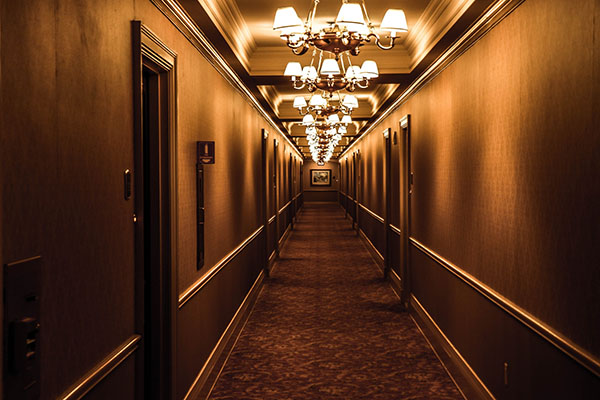 hotel corridor photo