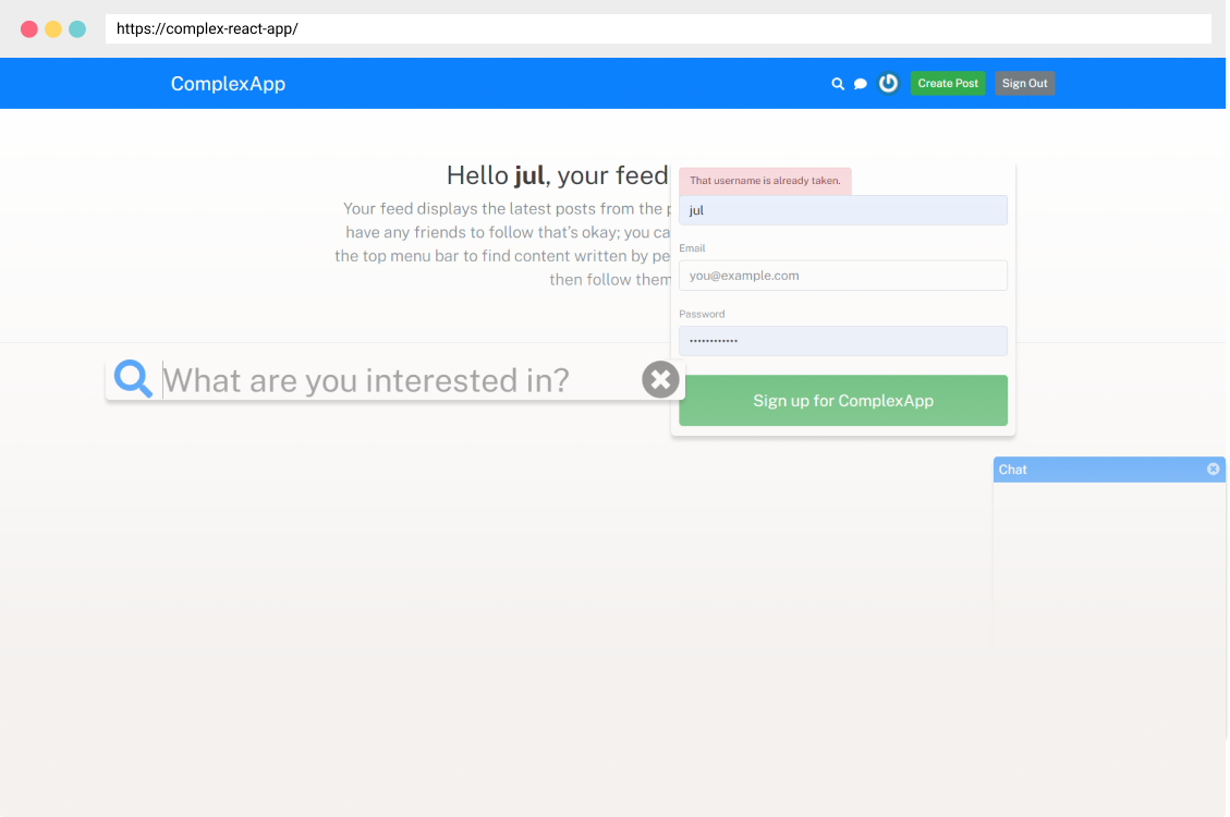 mockup with react project crown clothing interface